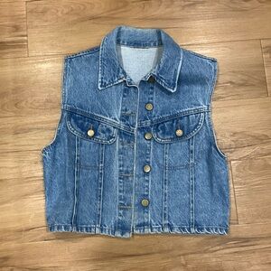 Vintage Jean Vest